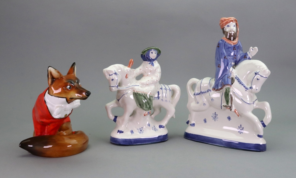 A Royal Doulton figure of a fox, HN 100,