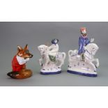 A Royal Doulton figure of a fox, HN 100,