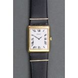 Piaget; an 18ct gold wristwatch, ref: 9150 no.