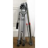 Velbon - PX 781 Tripod, and one smaller tripod (2).