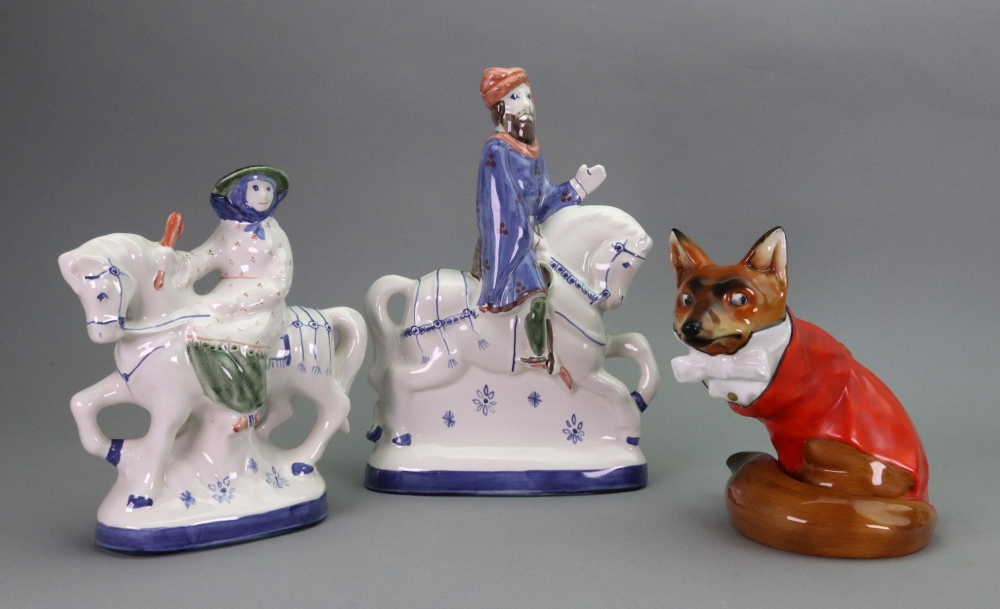 A Royal Doulton figure of a fox, HN 100, - Image 2 of 10