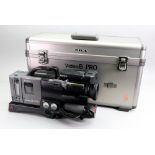 Sony Video 8 Pro Digital Stereo Video Camera Recorder CCD-V200E, with cables and hand carrying case,