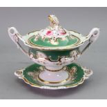 A Ridgway two handled sauce tureen with