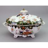 A Masons patent Ironstone china soup tur