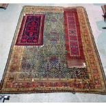 Carpets, including; a Tabriz carpet 341cm x 284cm,