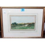 A group of six watercolours, including works by Frank Richards, H.G. Wilkinson, H.