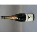 One bottle of 1966 Krug Vintage champagne. (Level at mid shoulder).
