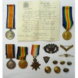 A 1914-18 British War Medal and a 1914-19 Victory Medal to 52048 PTE.C.F.PACKHAM. LAN.