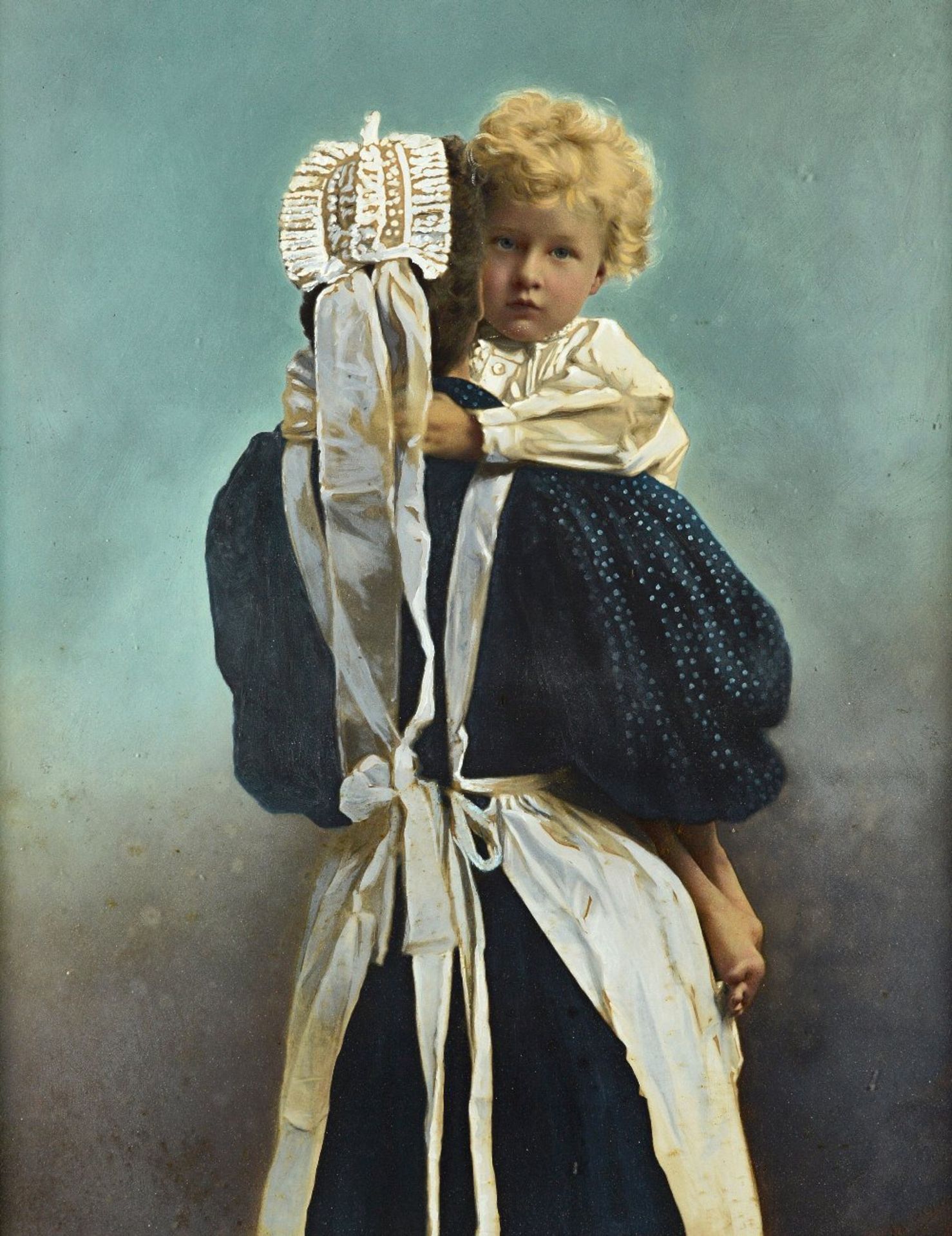 ANON: Nanny and Child, 19th century. a
