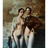 JAN SAUDEK (b. 1935) F- Sisters (in arms), 1990.