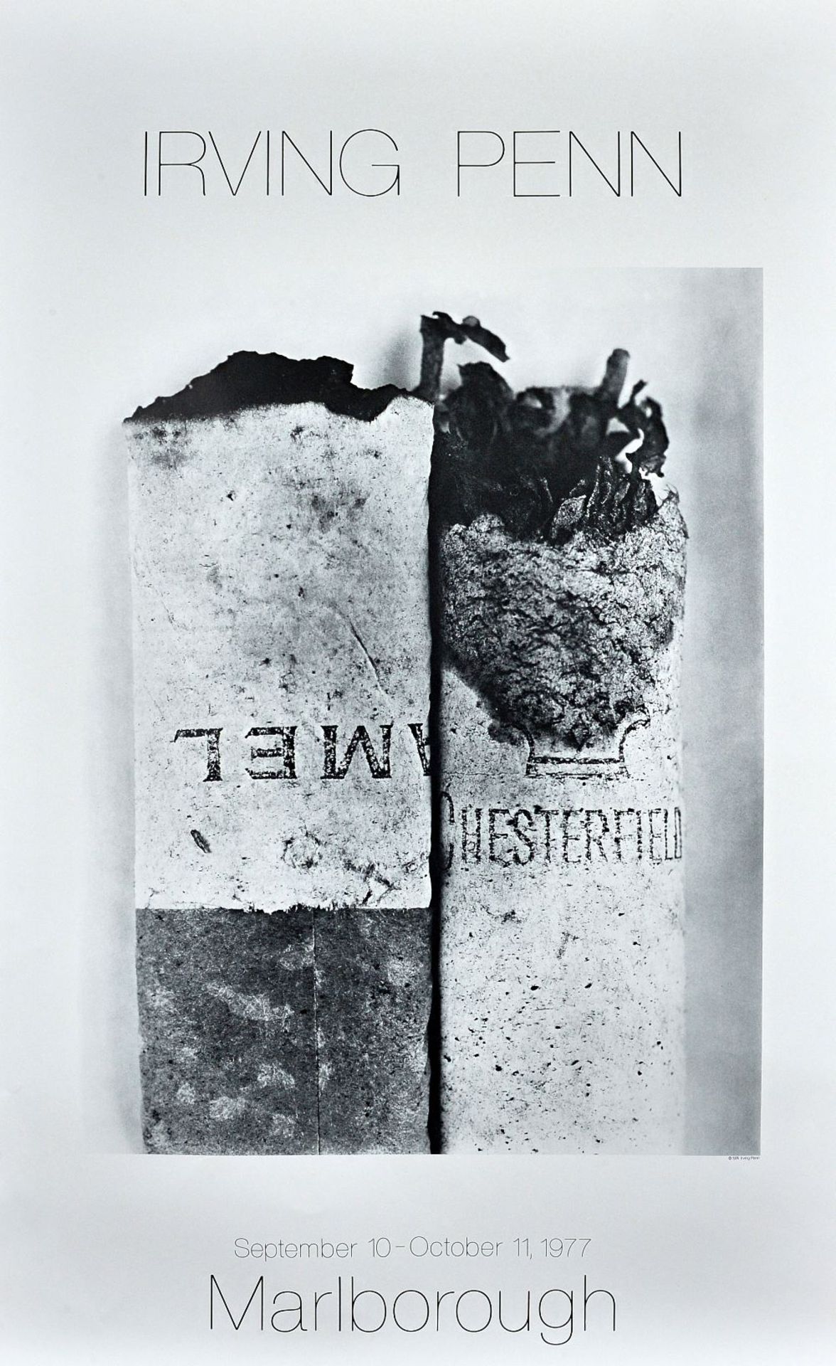 IRVING PENN (1913 - 2009) two Marlboro