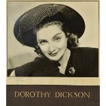 ANGUS MCBEAN (1904 - 1990) Dorothy Dic