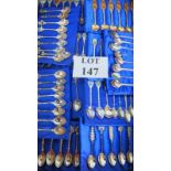 Approximately 250 souvenir spoons est: £30-£50 (B floor)