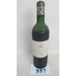 One bottle Chateau Pape Clement Grand Cru Classe Graves 1964 (l/s) est: £30-£50 (D3)