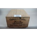 Twelve bottles Chateau de Pressac Saint - Emilion Grand Cru 2000 in original wooden case £100-£150