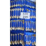 Approximately 385 souvenir spoons est: £30-£50 (F floor)