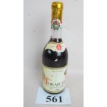 One bottle of Tokaji Aszu 1975 4 Puttonyos est: £20-£30 (D4)