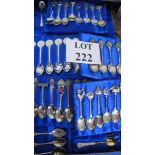 Approximately 200 souvenir spoons and other spoons est: £20-£40 (F floor)