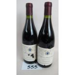Two bottles Red Burgundy from Maison Henri Duteil 2 being Corton-Bressandes Grand Cru 1994 (2cm)