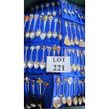 Approximately 385 souvenir spoons est: £30-£50 (F floor)
