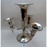 A fine three branch silver Epergne (approx 34 oz) London 1917 est: £450-£600