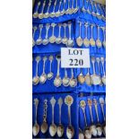 Approximately 400 souvenir spoons est: £40-£60 (F floor)