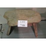 A small country handmade stool est: £20-£40