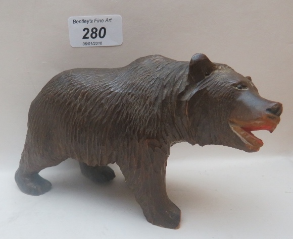 A 20th century Black Forest style bear e