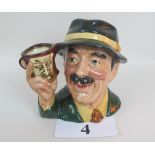 A Royal Doulton special edition character jug, 'The Collector',