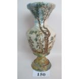 An Iznik pottery vase, probably 19th cen