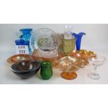 Glassware to include four pieces of carn