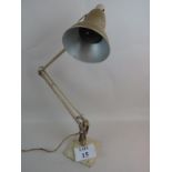 Herbert Terry & Sons Ltd vintage angle-poise lamp in cream est: £20-£40 (A3)