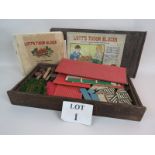 A vintage set of 'Lott's Tudor Blocks',