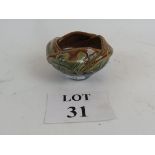 A Doulton stoneware glazed bowl,