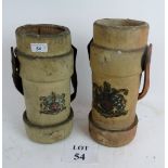 Two old shell cases with The Royal Emblem est: £40-£60