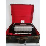 A cased Dallape French accordion est: £50-£100