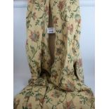 A pair of good quality lined curtains, m
