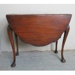 A pretty 19th century small mahogany dro