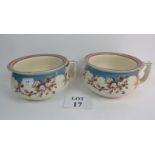 A pair of Victorian Brownfield & Sons ch