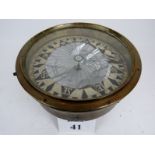 A vintage Sestrel ship's compass by Henry Browne & Sons Ltd, Barking,