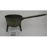 18th/19th century bronze posnet pan/skil