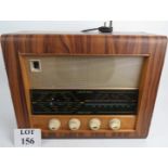 A vintage Bush radio, c.1940's/50's est:
