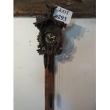 A modern Black Forest cuckoo clock, with