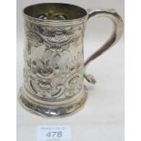 A Georgian silver tankard, Newcastle 177