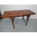 A 19th Century oak topped and mahogany l