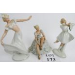 Three German Art Deco Schaubach Kunst figures est: £80-£120