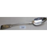 A Victorian silver basting spoon, Newcas
