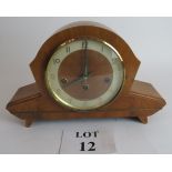 Mid 20th century mantle clock, Bentima 8