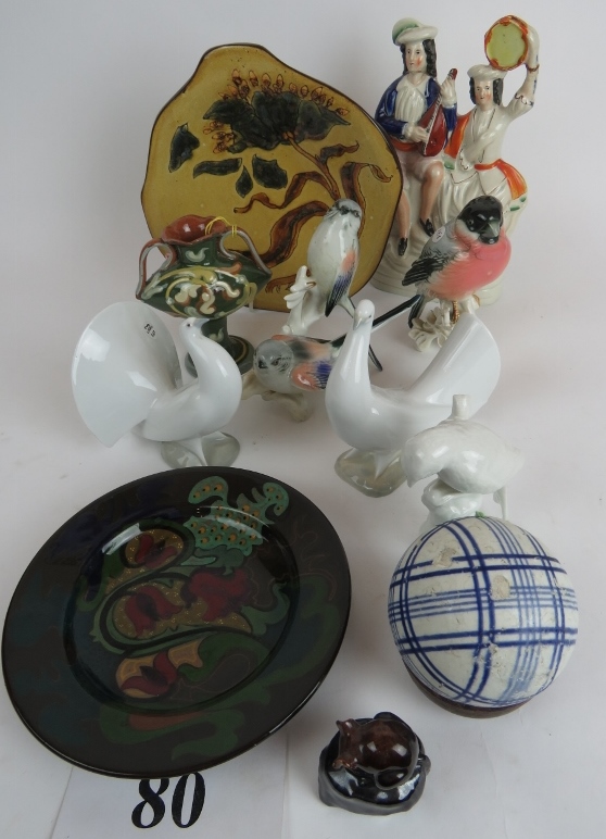 Decorative collector's ceramics, to incl