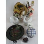 Decorative collector's ceramics, to incl